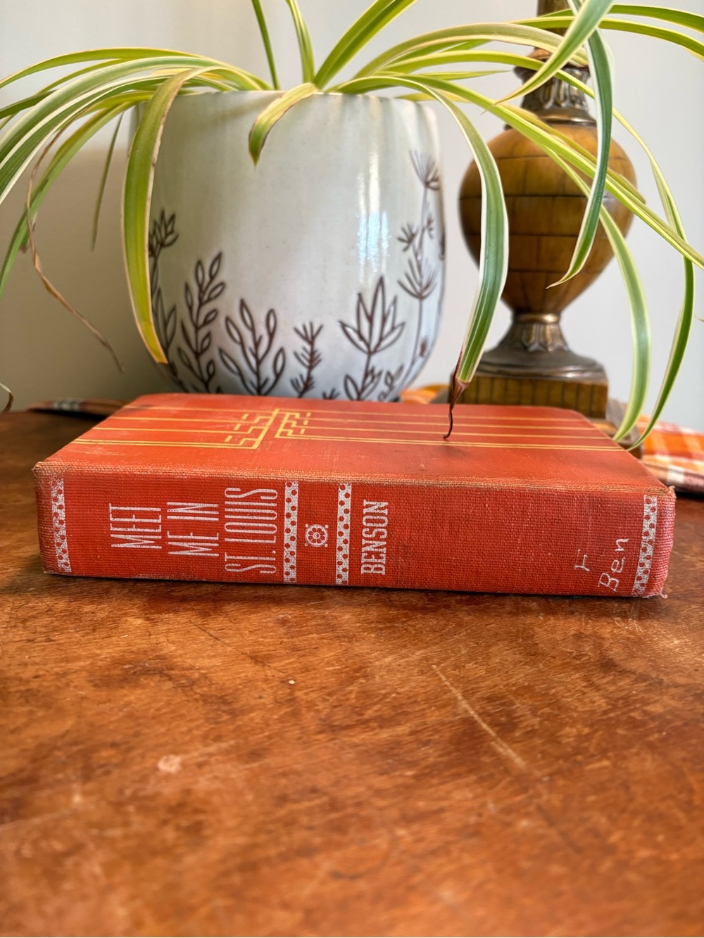 Vintage Meet Me In St. Louis Hardcover.